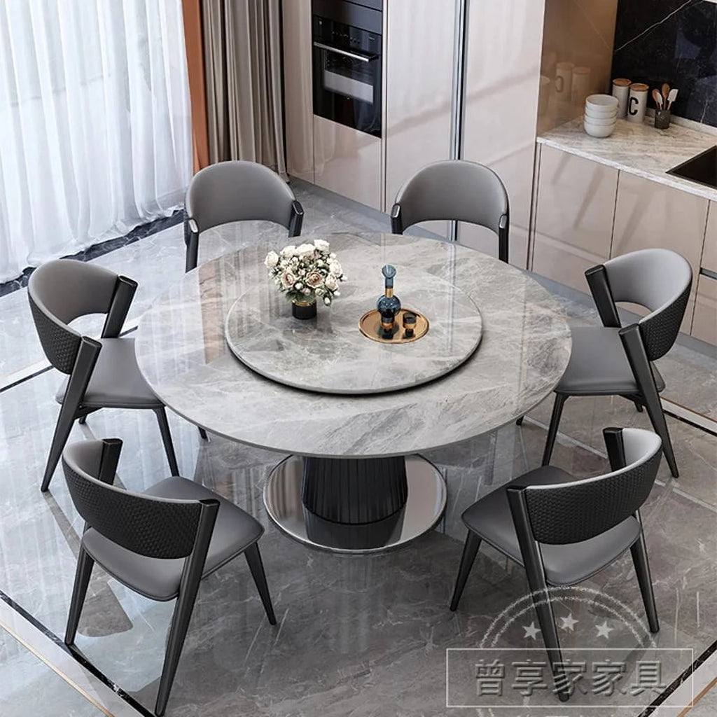 Round Marble Dining Table Y461641