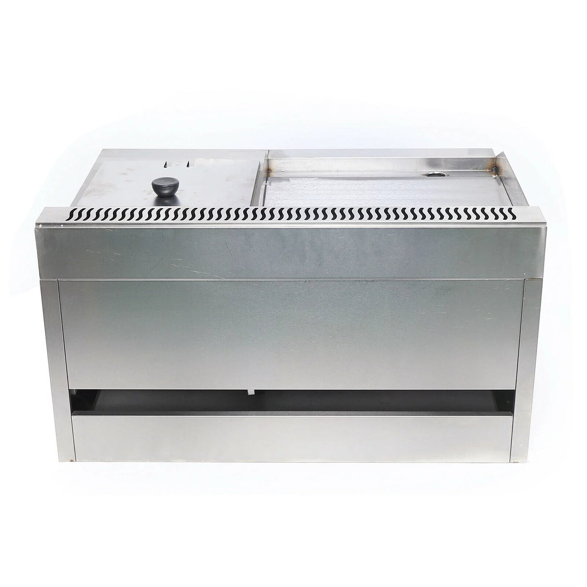 Commercial Gas Griddle Flat Top Grill Deep Fryer Combo L827