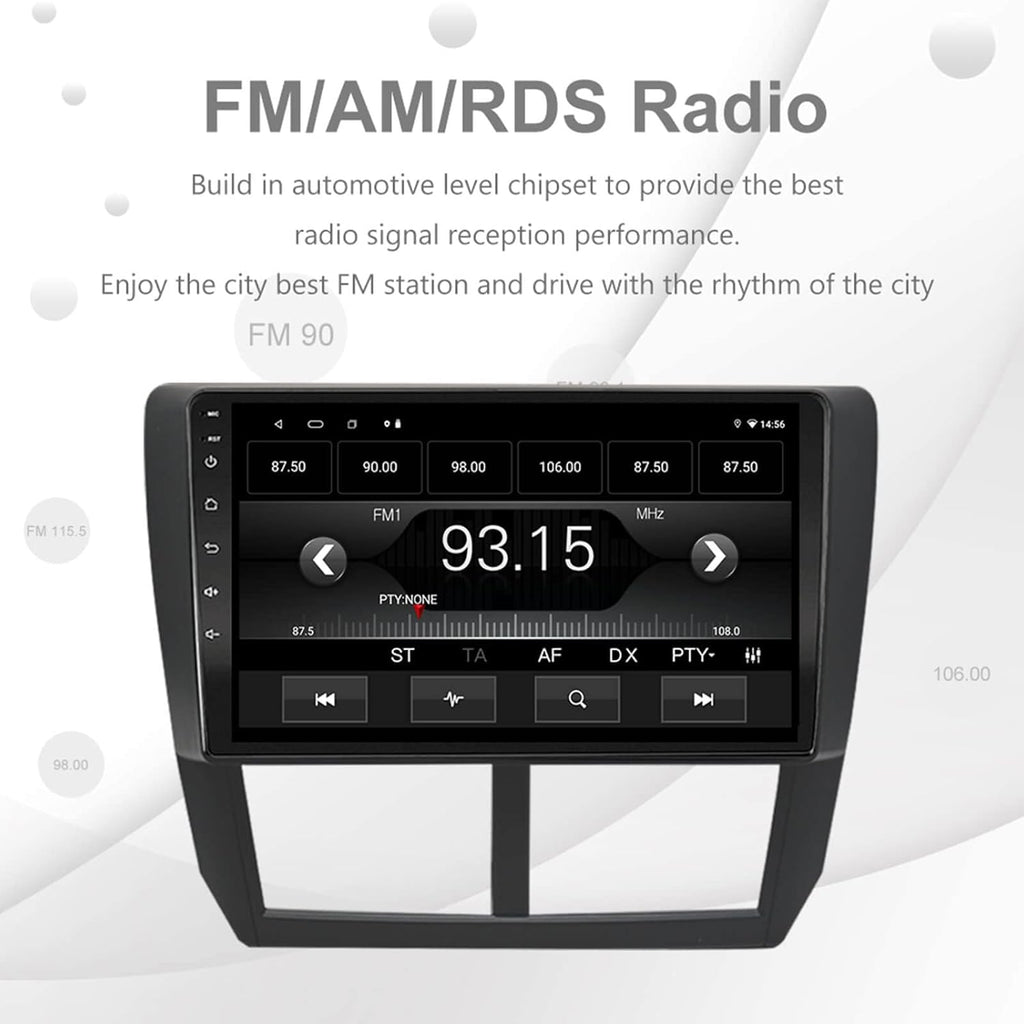 2G RAM 32G ROM Car Radio for Subaru Forester Impreza V753111