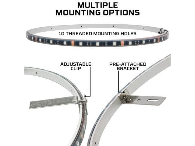 4pc 14x22 LED Wheel Ring Light Kit N811773