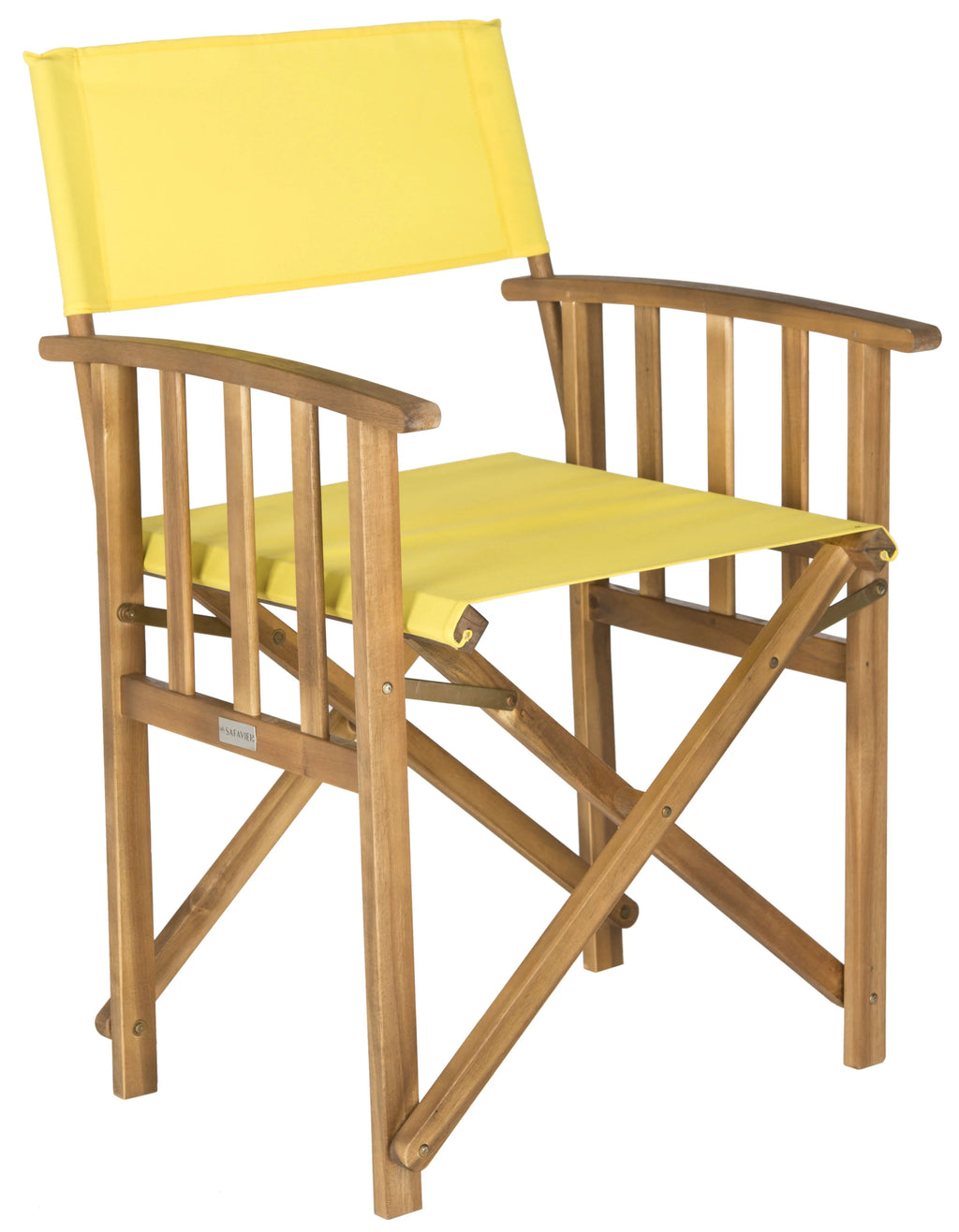 Set of 2 Natural Yellow Outdoor Chair G26881