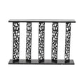 Black Metal Console Table Z971934