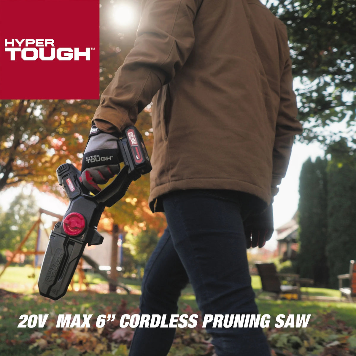 20-Volt 6-inch Mini Chainsaw with Battery and Charger N384