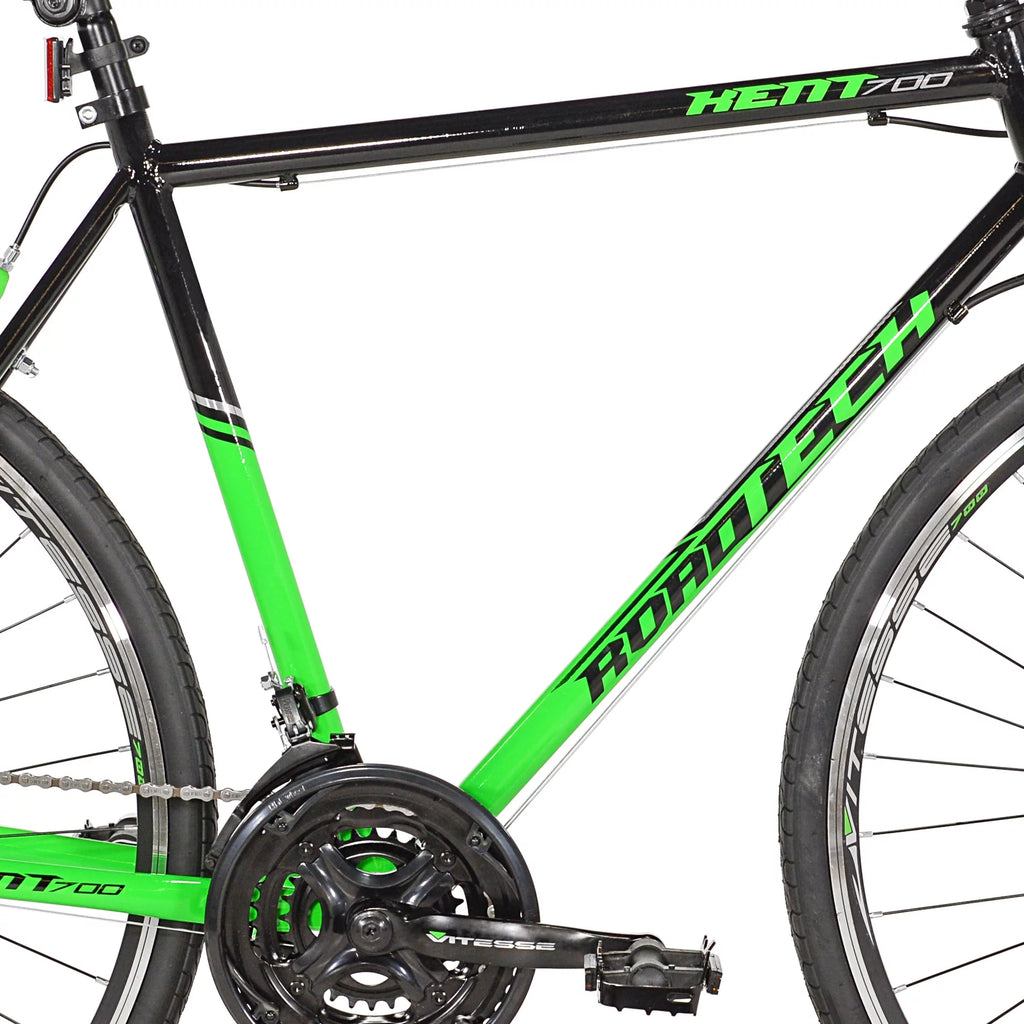 Black Green 700c Road Bike R507