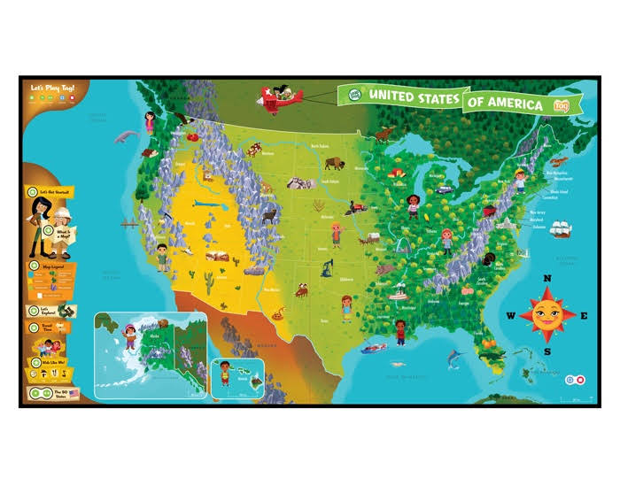 United States of America Map X538346