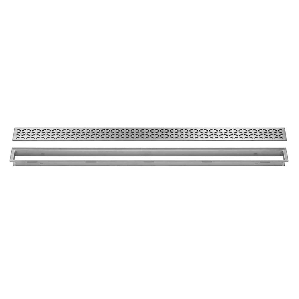 Brushed Stainless Steel Shower Drain T8695