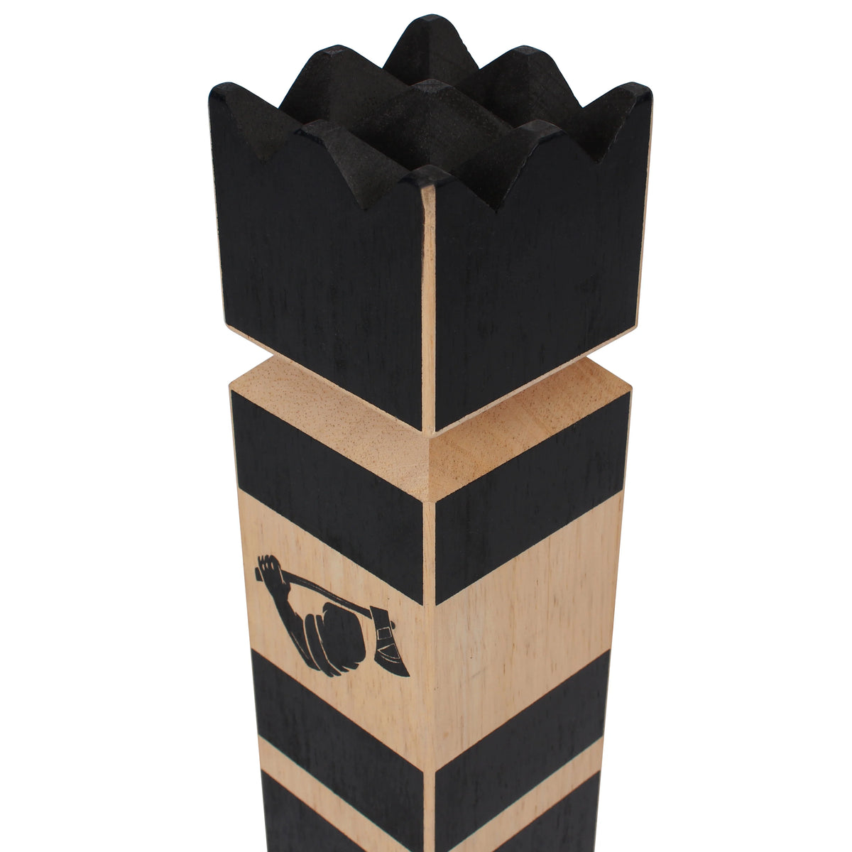 Kubb Game - Premium Hardwood Kubb Set - Official Tournament Size Kubb Lawn Game O8012