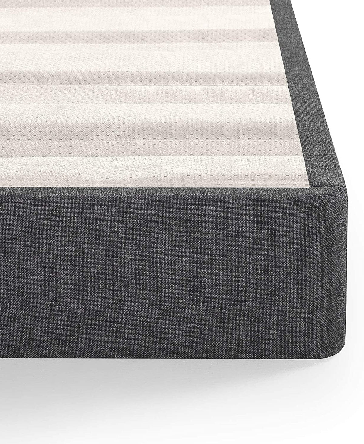 Queen Grey Upholstered Box Spring O16252
