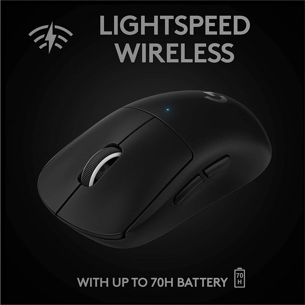 Wireless Gaming Mouse Ultra-Lightweight HERO 25K Sensor Black K731