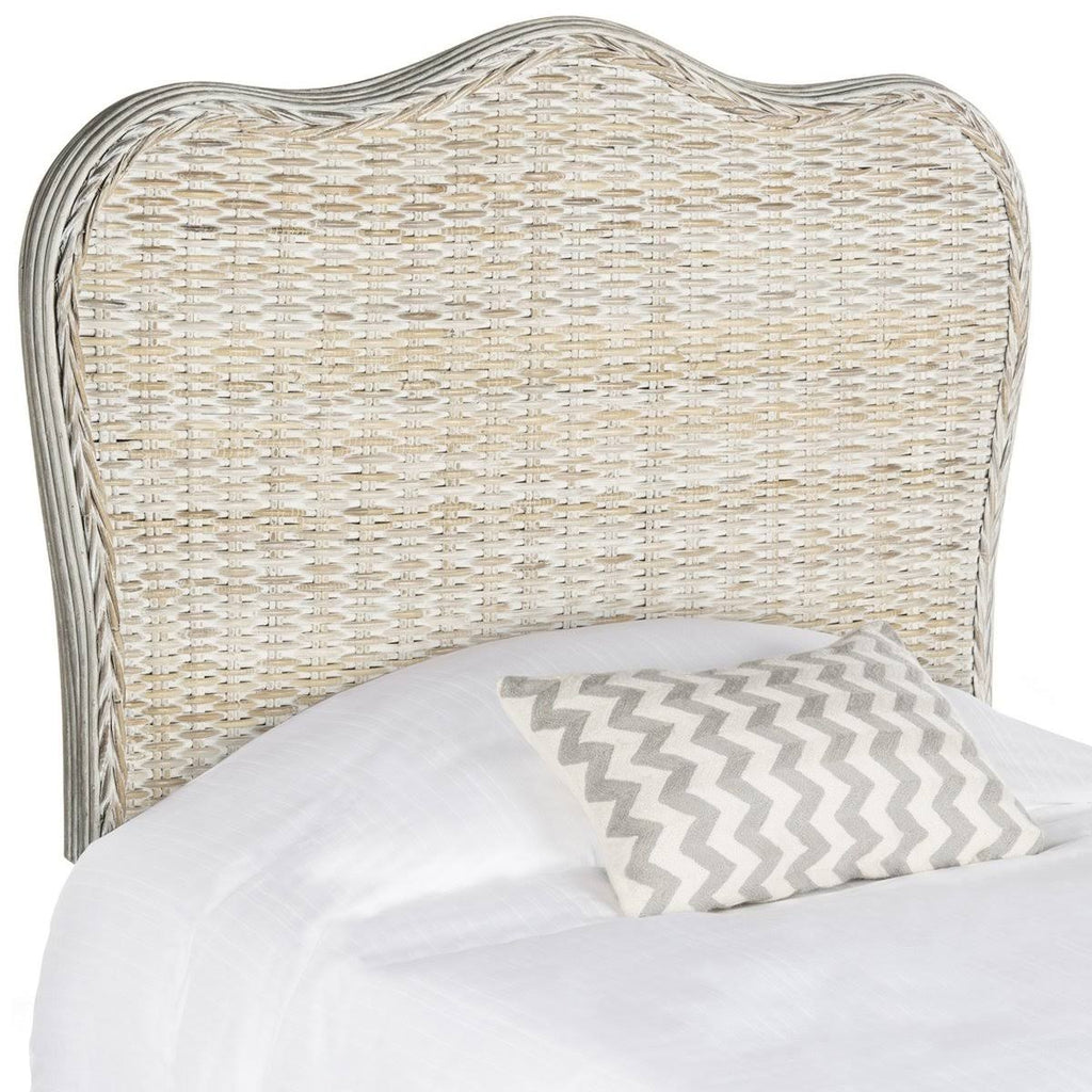 White Washed Headboard (Full) J55704