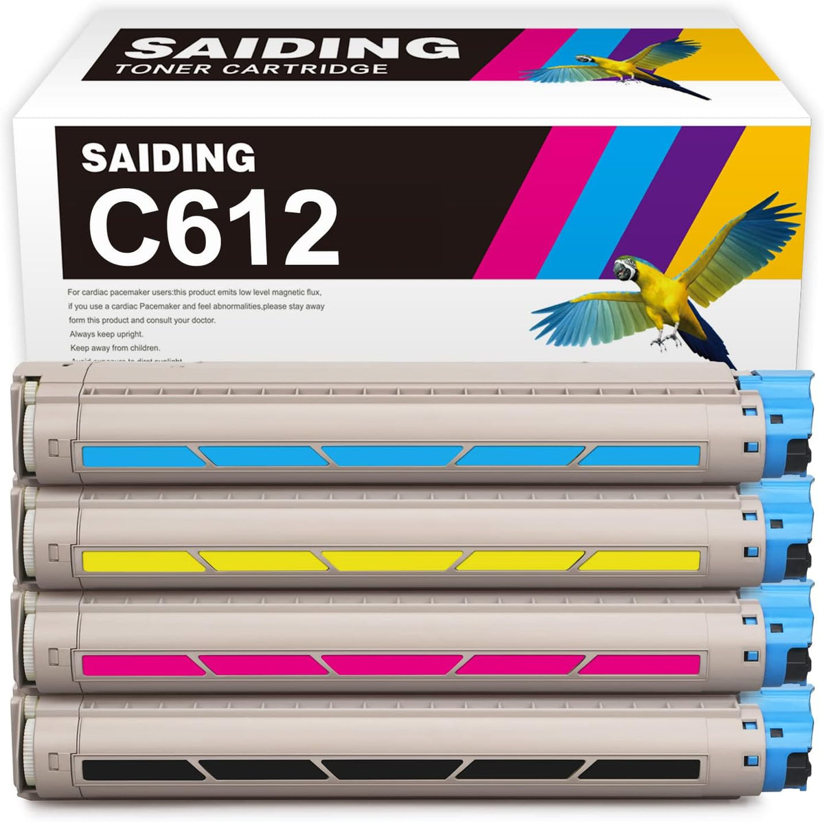 Compatible Toner Cartridge 1Black 1Cyan 1Magenta 1Yellow J3731