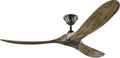 Matte Black 52 Outdoor Ceiling Fan with Remote Control U476