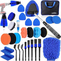 25PCS Car Detailing Kit with Drill Brush and Washing Mitt Q98070