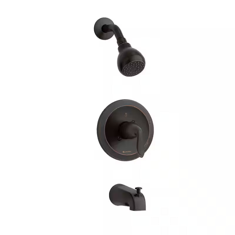 Single-Handle Tub and Shower Faucet in Bronze R9012