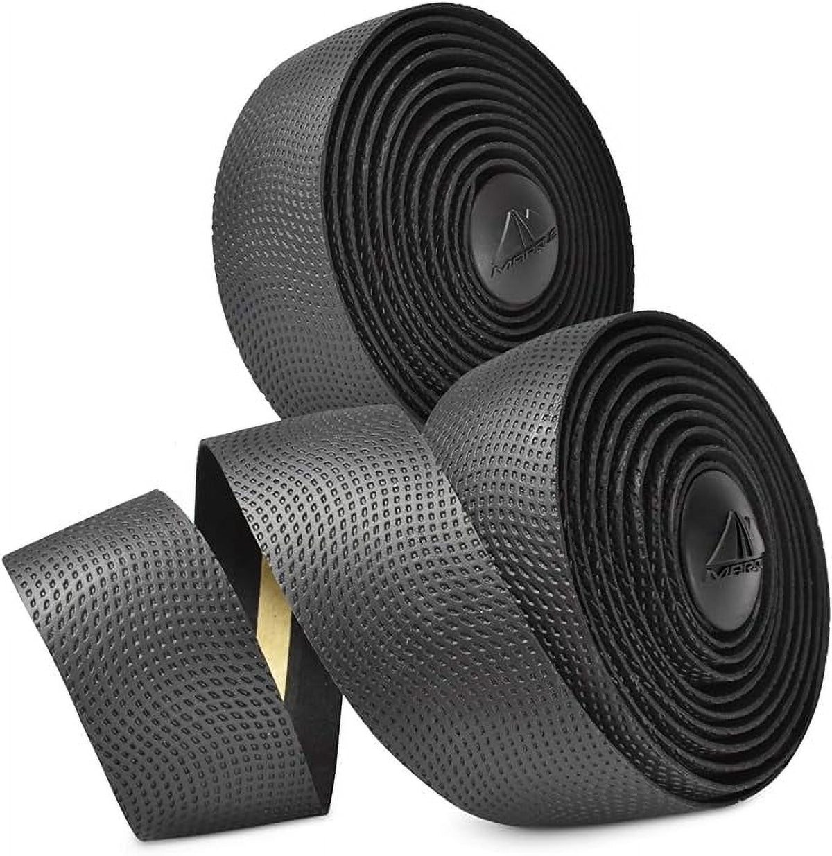 2 Rolls Bike Handlebar Tape with Adhesive Backs and Bar End Plugs K918460