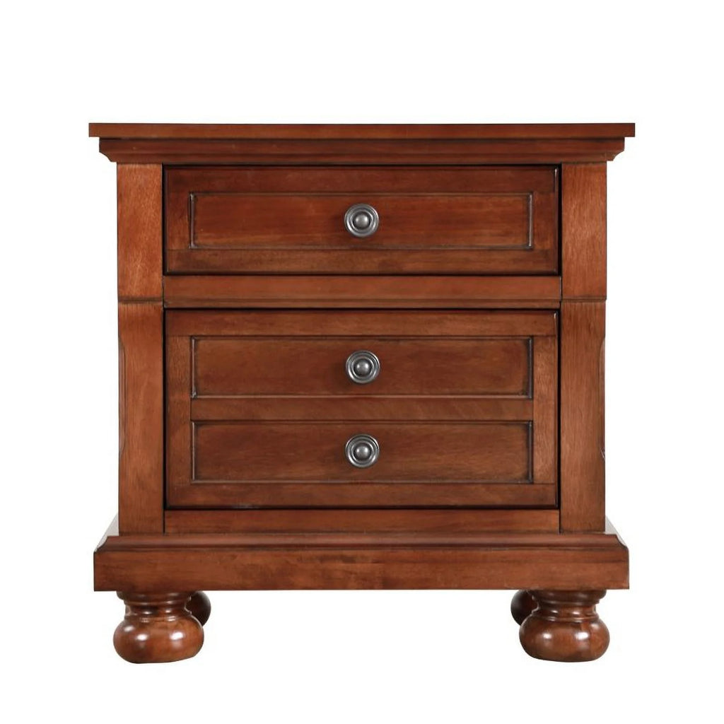 2 Drawer Engineered Wood Nightstand O51571
