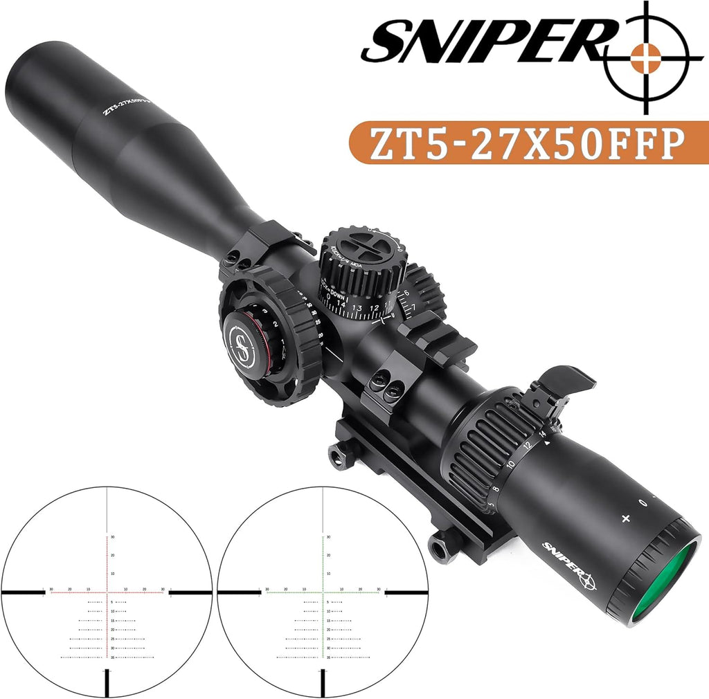5-27x50 FFP Scope with Scope Mount T278328