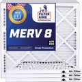13x66x1a MERV 8 Pleated HVAC Air Filter 4-Pack Y461301