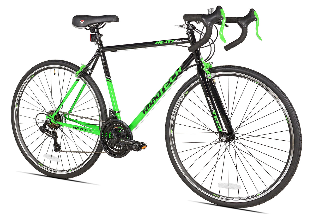 Black Green 700c Road Bike R507