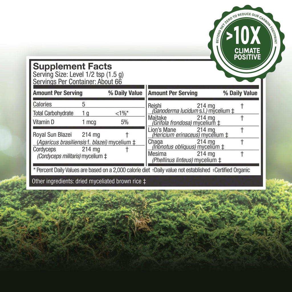 Mushroom Powder Supplement 3.5 Oz L707692