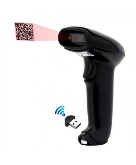 Lecteur De Codes BARRES Bluetooth Noir F86839