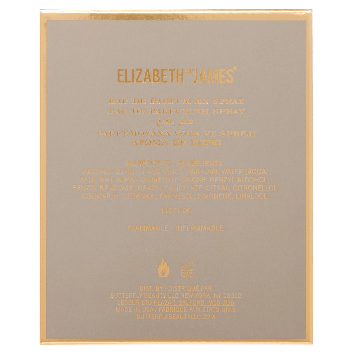 French Grey Eau de Parfum Spray 1 Oz J379