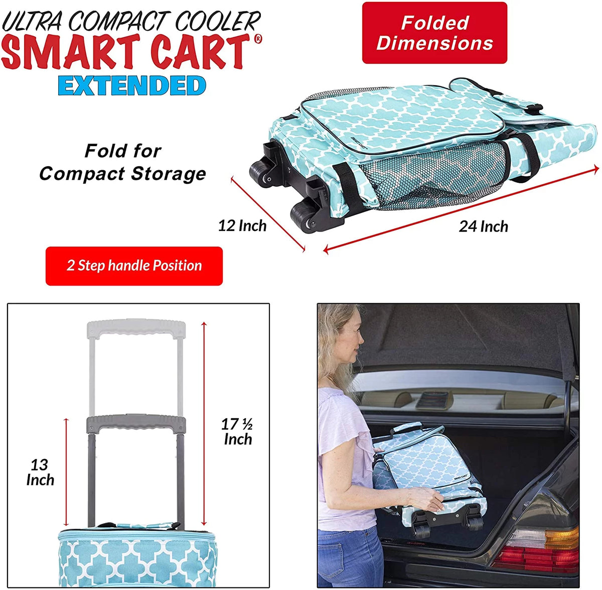 Collapsible Insulated Rolling Cooler G94902