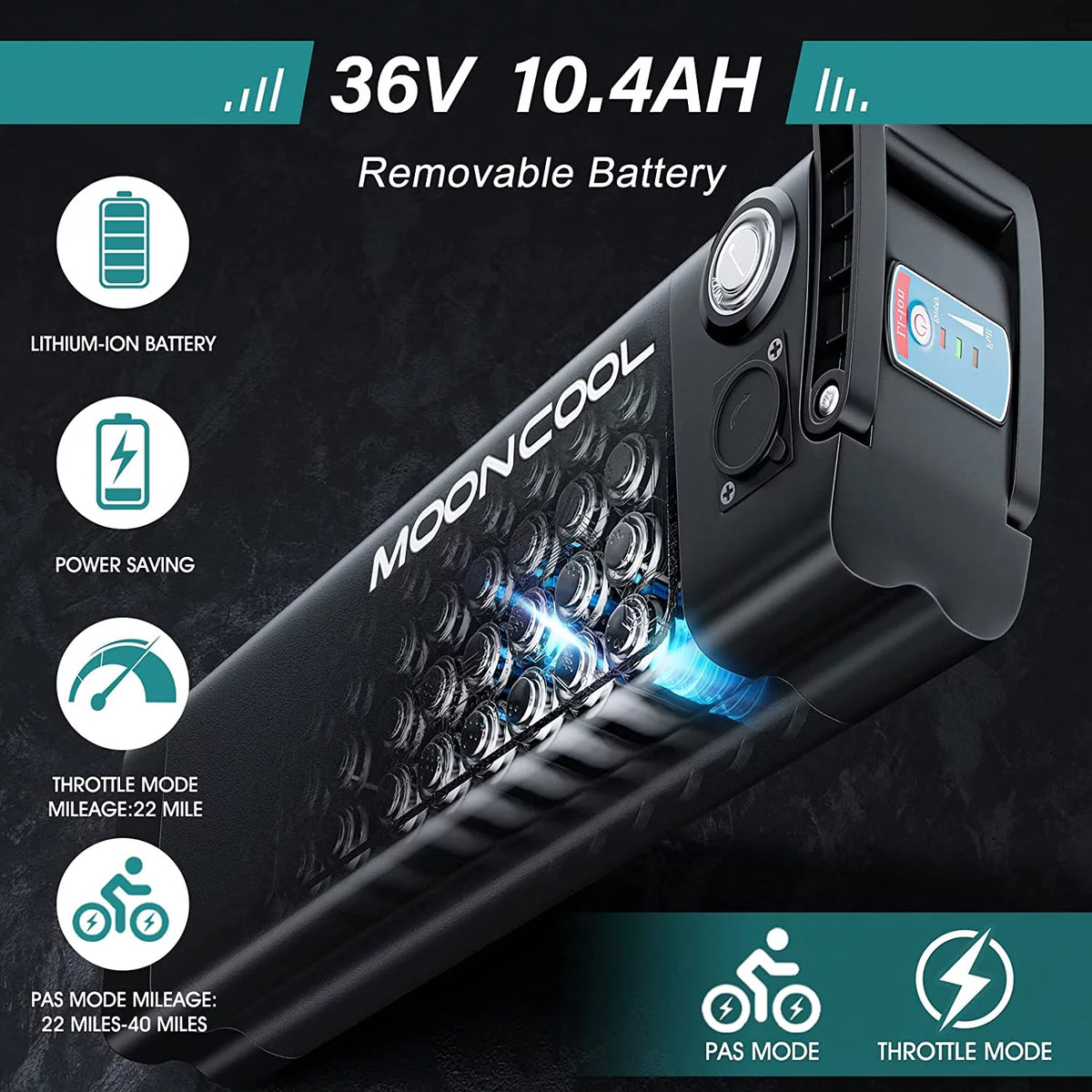 350W 36V 24 Inches 7 Speeds 3 Wheels Electric Tricycle P7654