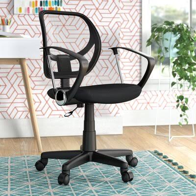 Gray Task Chair with Arms R701