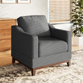 Mid Century Modern Accent Chair Set of 2 with Lumbar Pillow P45371