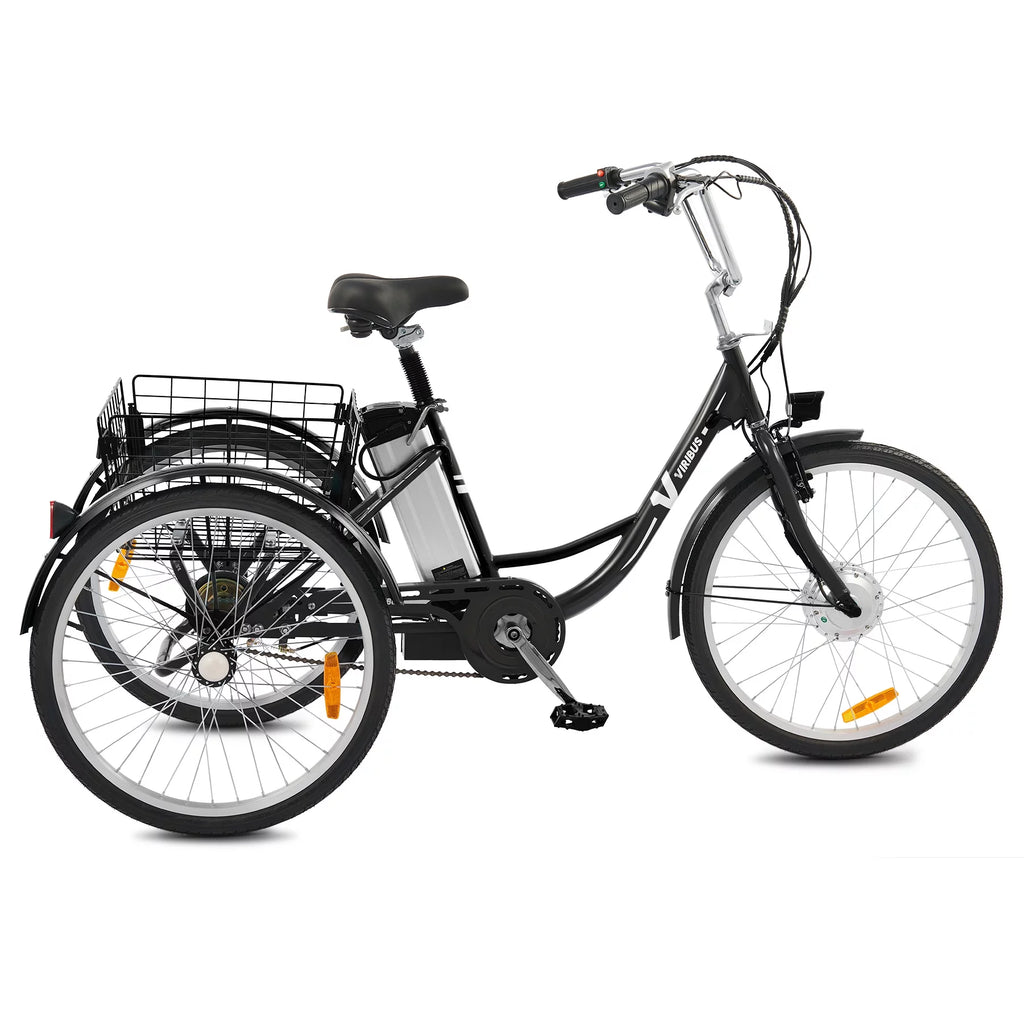 Black 250W 3 Wheel Electric Tricycle Z26712