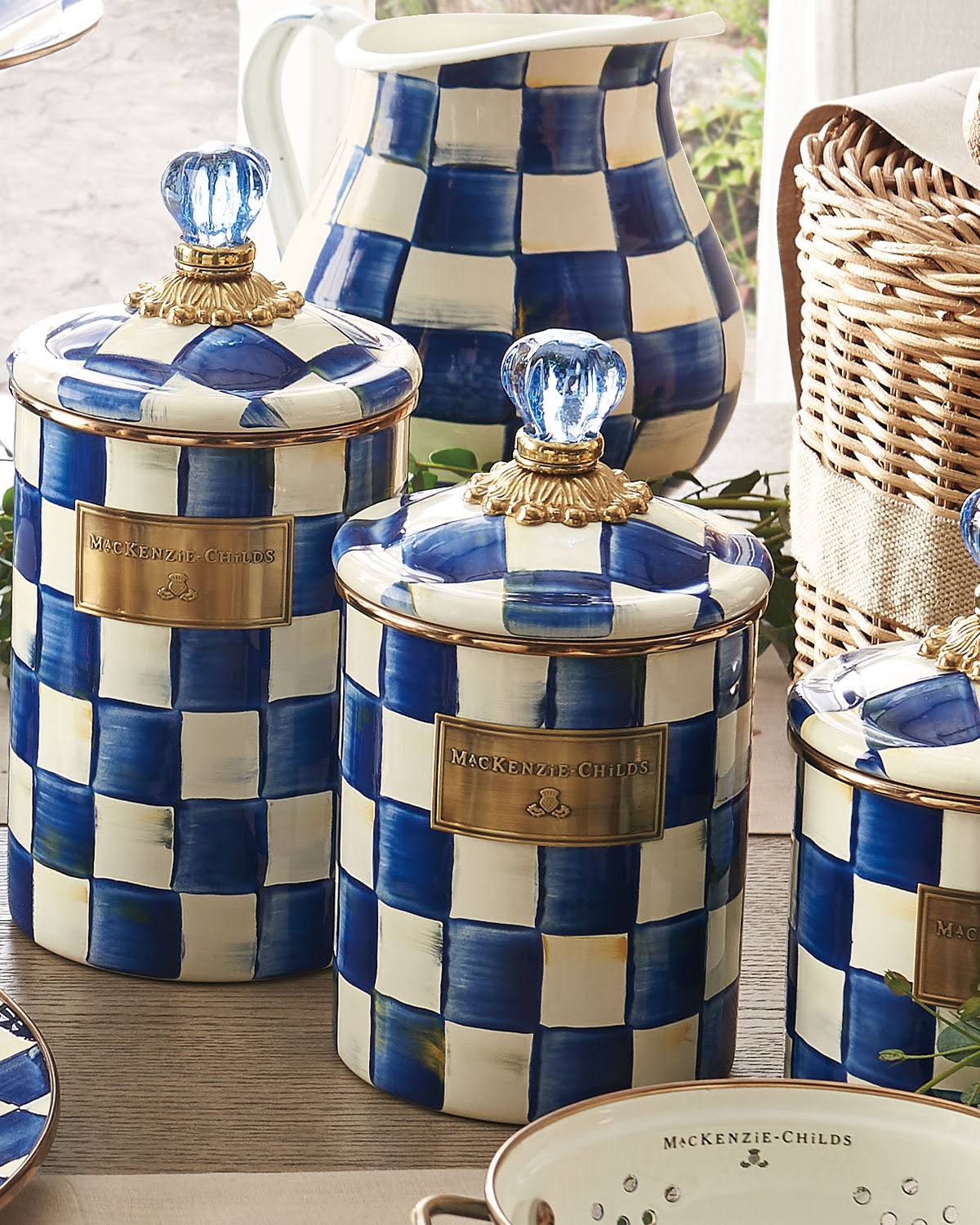 Royal Check Canister X784581