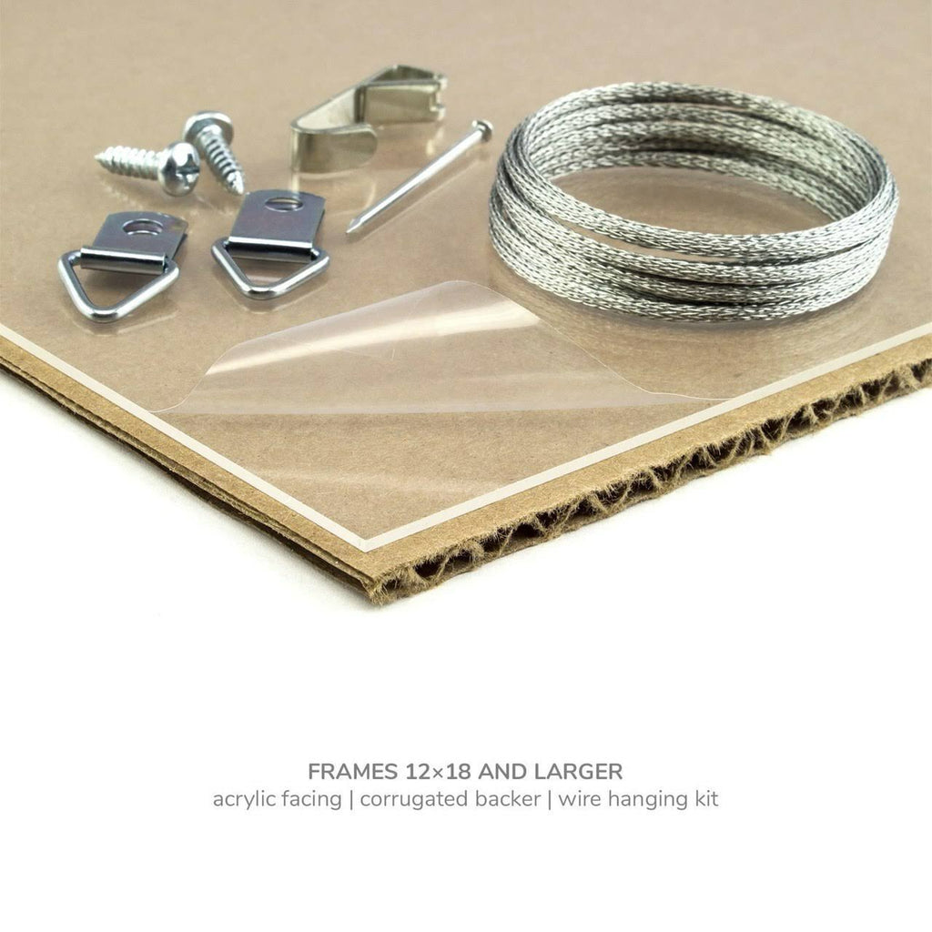 16 x 20 inch White Picture Frame X29598