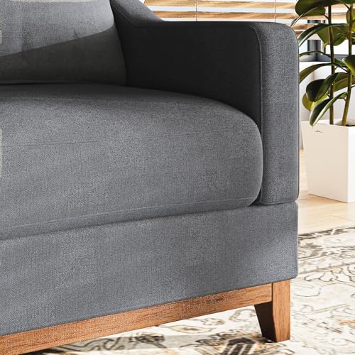 Mid Century Modern Accent Chair Set of 2 with Lumbar Pillow P45371