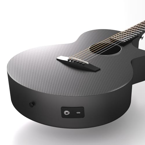 Carbon Fiber Acoustic Electric Guitar, 41-Inch Full Size N531