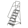 Rolling Ladder, Unassembled, Handrail, Platform, 70 in H F2842