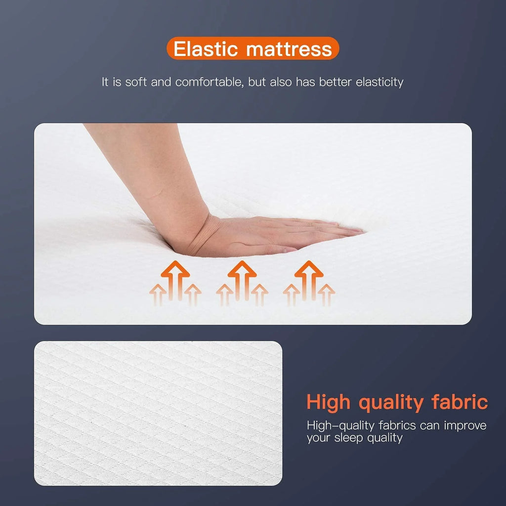 8 inch Twin Size Memory Foam Gel Mattress Y572