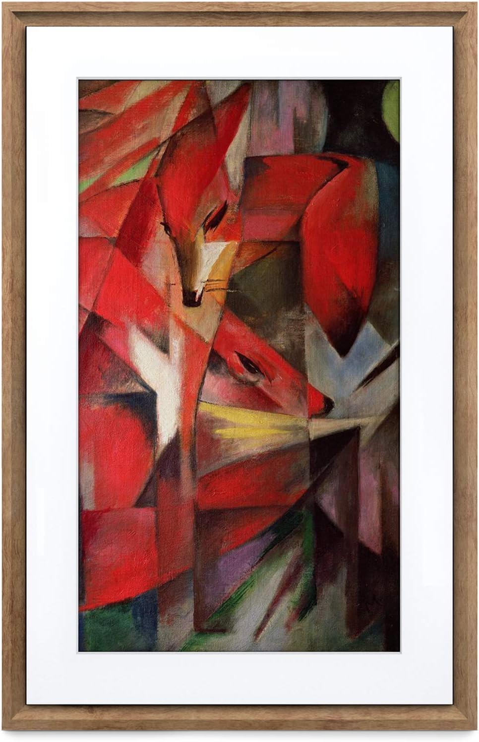 16X24 Dark Wood Frame Digital Canvas A582