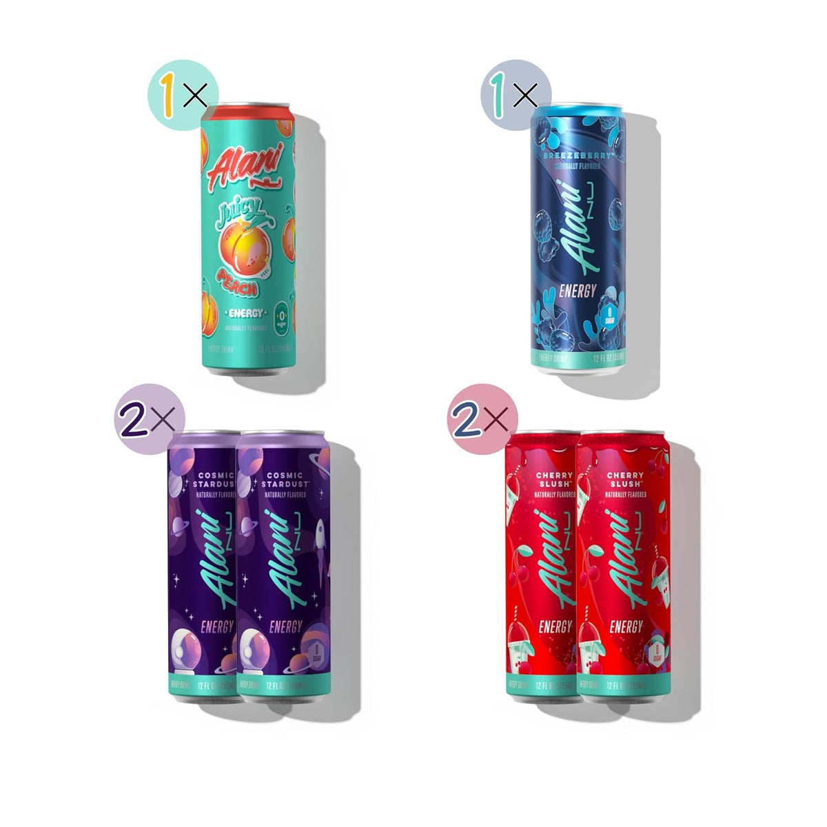 12 Fl Oz Cans (6 Pack) Low Calorie Sugar Free Energy Drink H26464