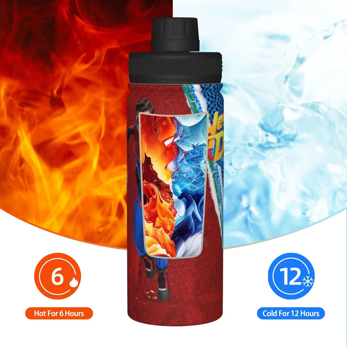 Insulated Stainless Steel Water Bottle 18OZ S148700