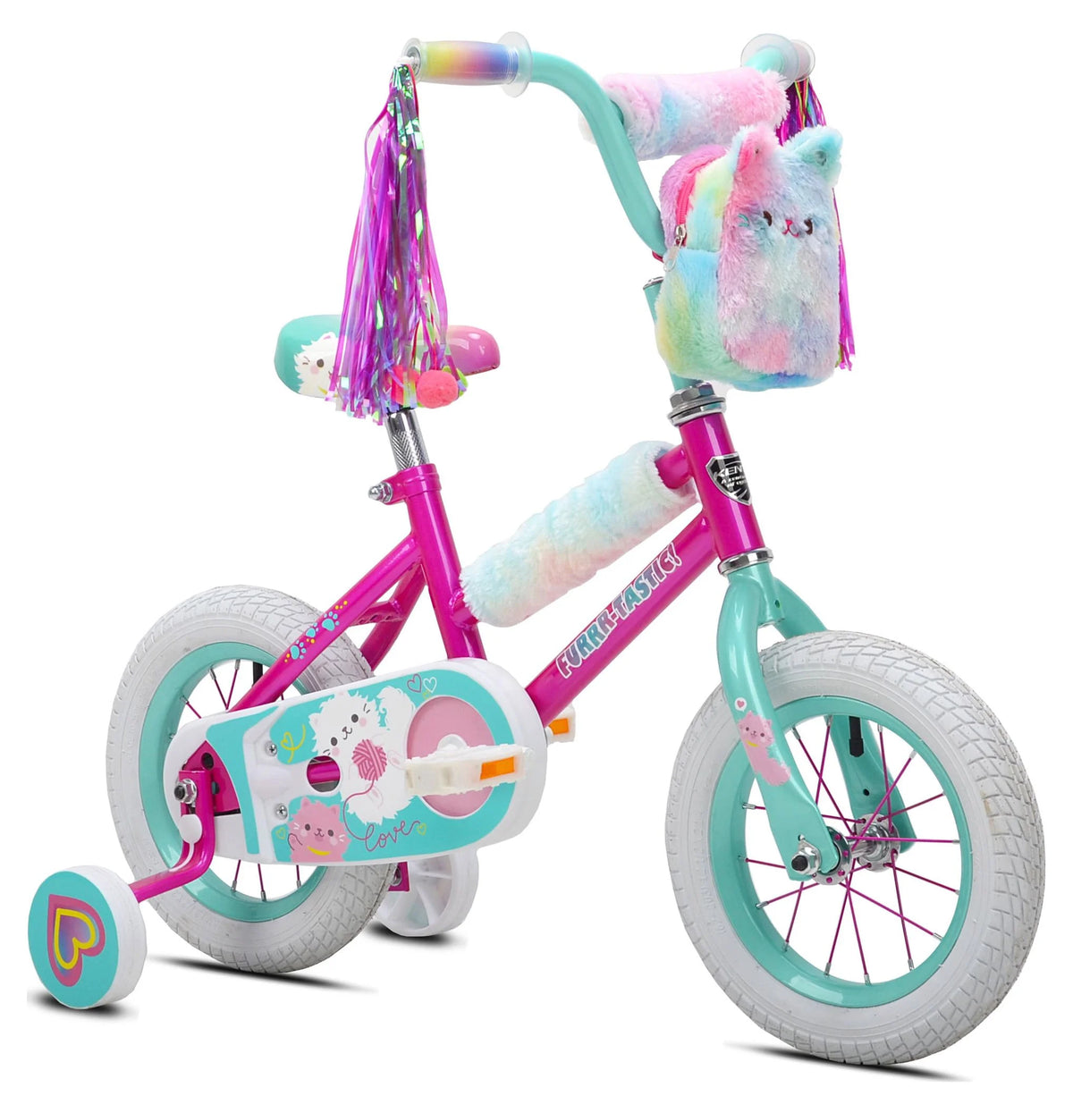 Pink and Blue Bicycle W93085
