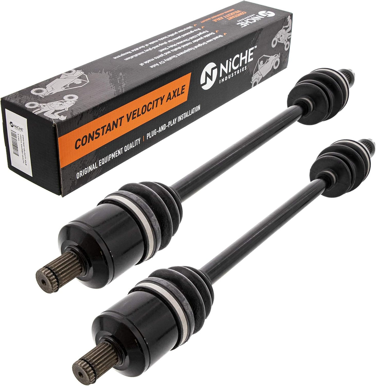 2 Pack CV Axle Drive Shaft for Polaris Ranger 570 Crew 570 ETX EV F992549