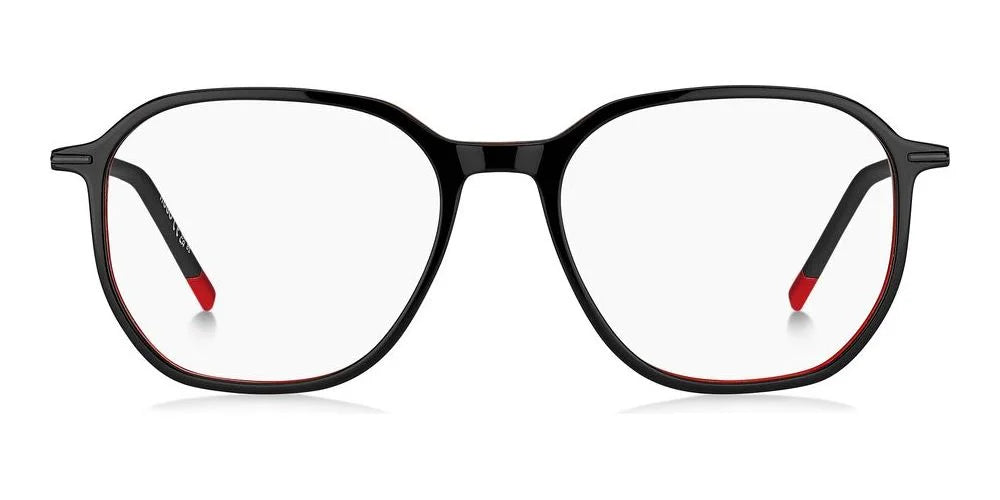 Geometric Acetate Men Black Red I13408
