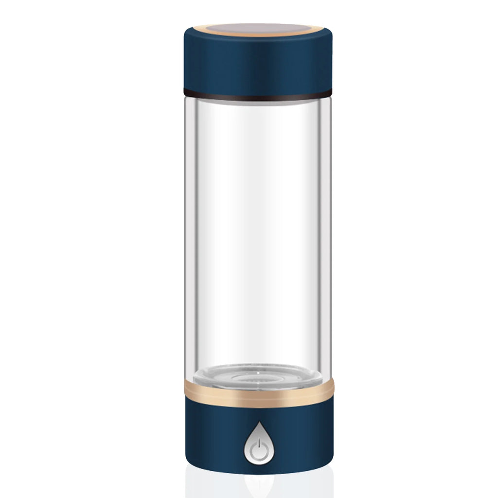 420ml Rechargeable Hydrogen Water Bottle Glass Cup N250435