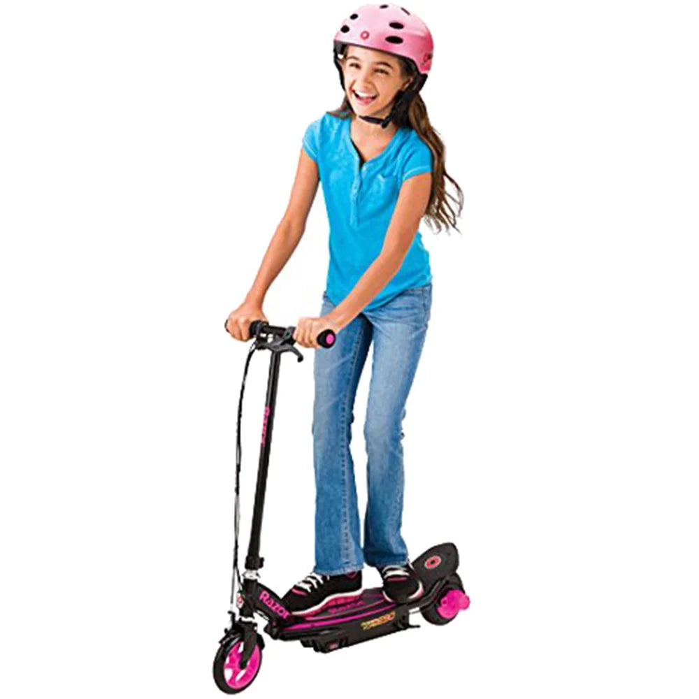 Pink Electric Scooter Bundle with 1 Year Extended Protection Plan L922