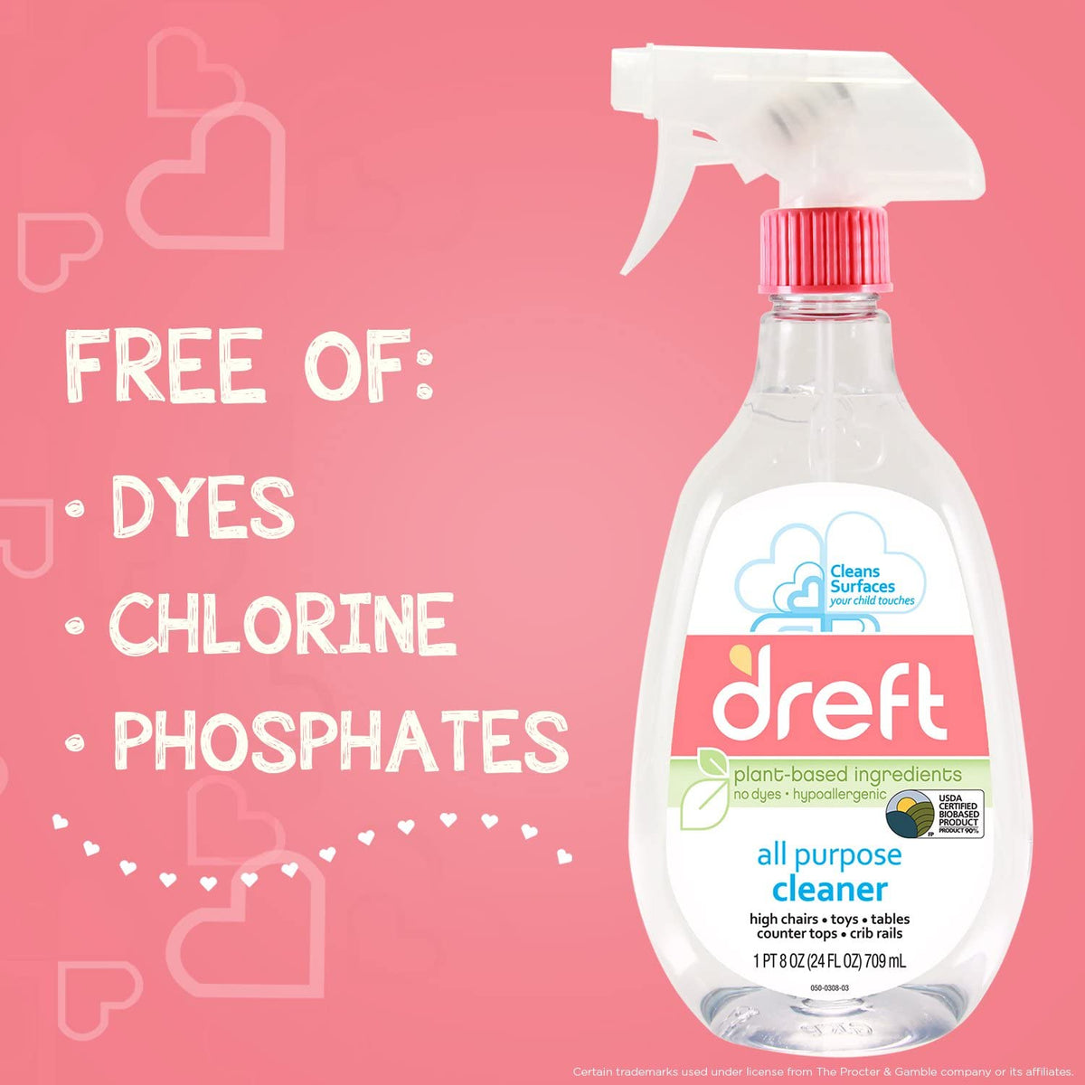 22 Ounce All Purpose Cleaner (Pack of 3) U774