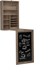 Wall Mounted Fold Down Desk with Storage Shelves E20900