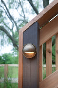 Cast Brass 12V Deck Light with LED Bulb K499844