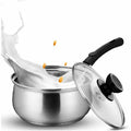 Stainless-Steel Sauce Pan with Glass Lid 16cm A102