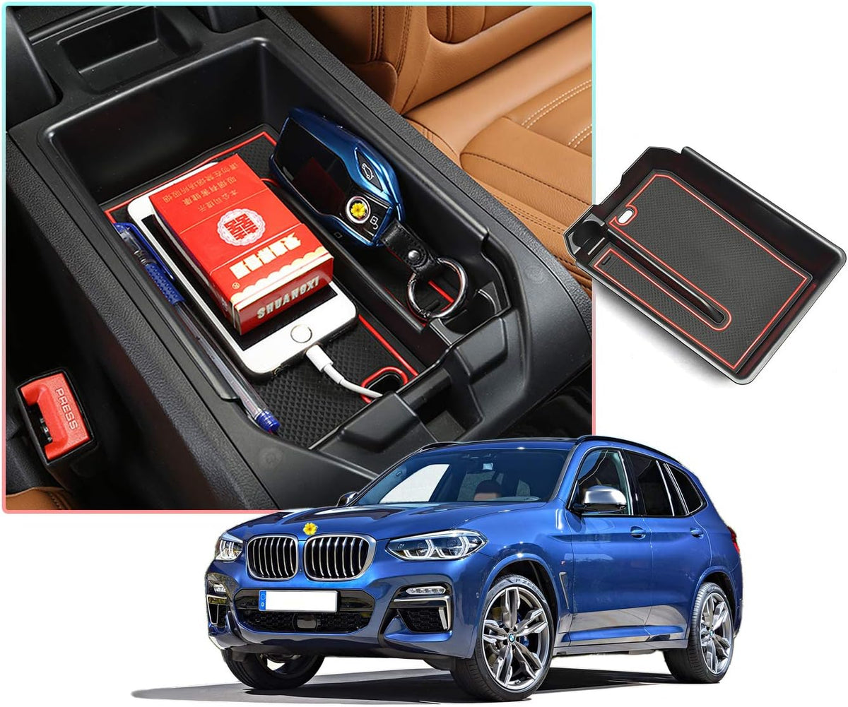 Center Console Organizer Tray Red Pack of 2 K326